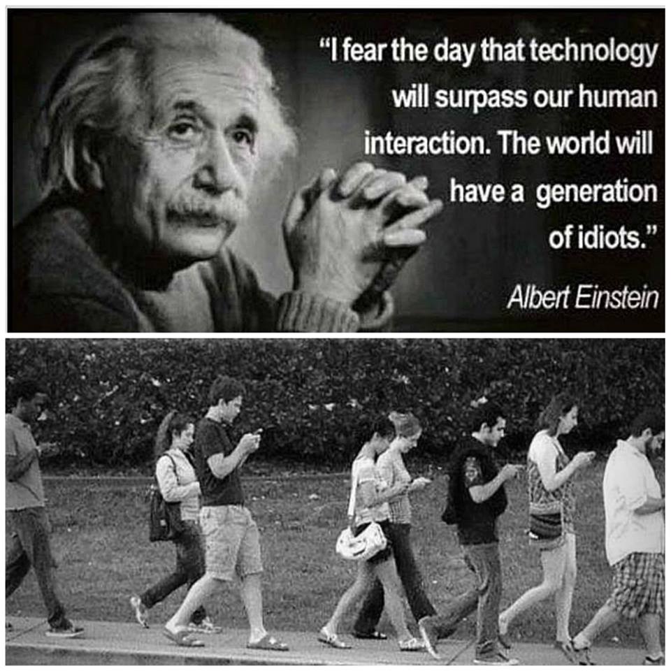 Albert Einstein's Weisagung